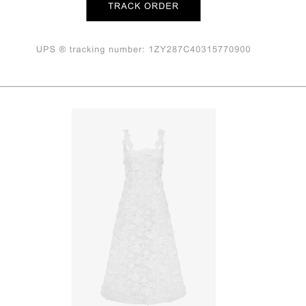 Leo Lin Odette Lace Midi Dress Size 2 - Picture 8 of 8